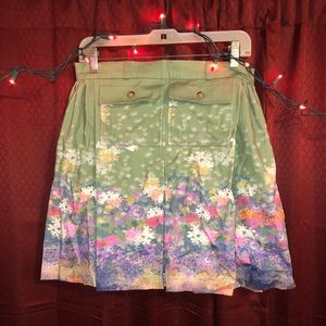 💚BRAND NEW💚 Floral Mini skirt (Perfect!)💕🌸NWT
